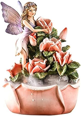 European Tabletop Fountain Pink 355 x 29 x 255cm