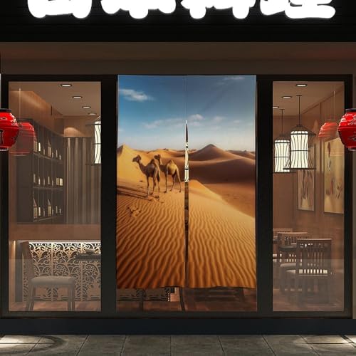 Sand Dunes Sahara Desert Door Curtain Panel 17x57 Inch