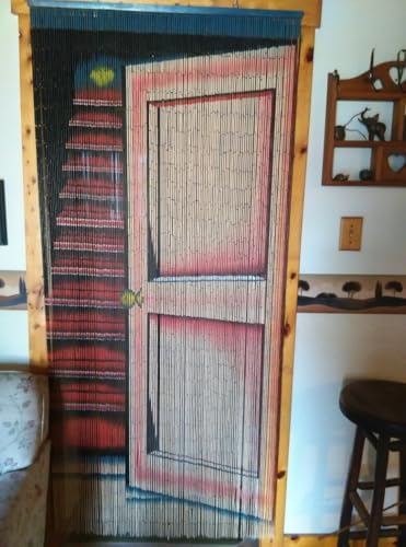 Beaded Curtain 125 Strands Handmade with 4000 Beads