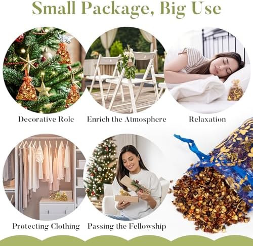 Sweet Osmanthus Sachets for Drawers and Closets - 20 Pack