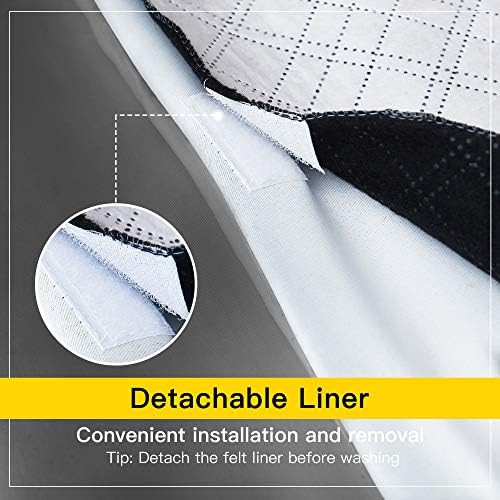 NICETOWN Thermal Insulated Noise Reduction Curtains