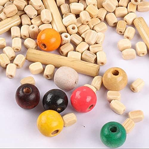 Wooden Beaded Curtain - Stylish Room Divider for Doors and Hallways