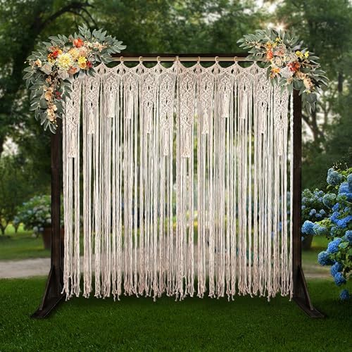 Macrame Curtain Boho Doorway Decor Panel