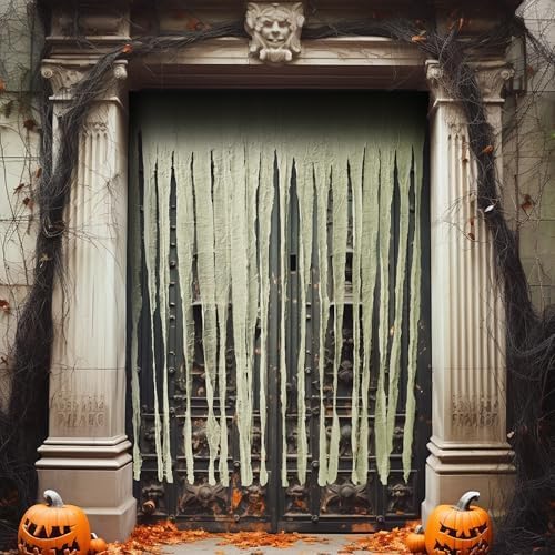 RunNico 2Pcs 85x60 Halloween Door Curtain Decor