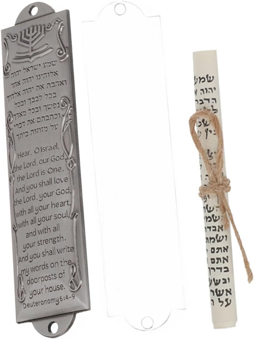 Levemolo Metal Mezuzah Door Blessing Decor