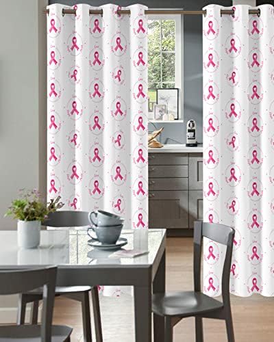 Pink String Doorway Curtains - Blackout 52x96 Inch Panels