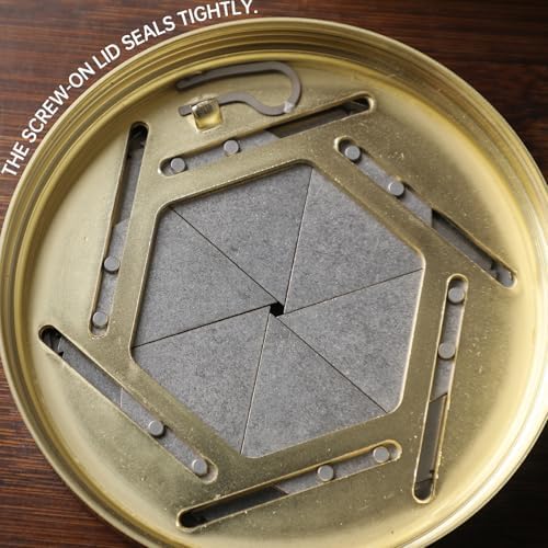 Premium Gold Plated Windproof Cigar Ashtray
