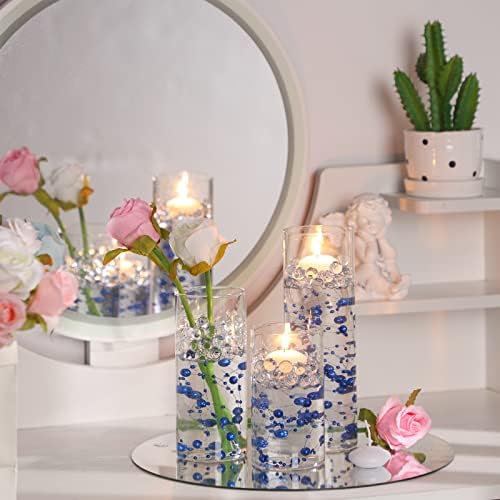 36 Pcs Clear Glass Cylinder Vases for Centerpieces