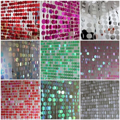 Shimmer Sequin Beaded Curtain for Home Wedding Party