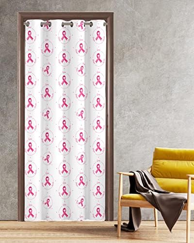 Pink String Doorway Curtains - Blackout 52x96 Inch Panels