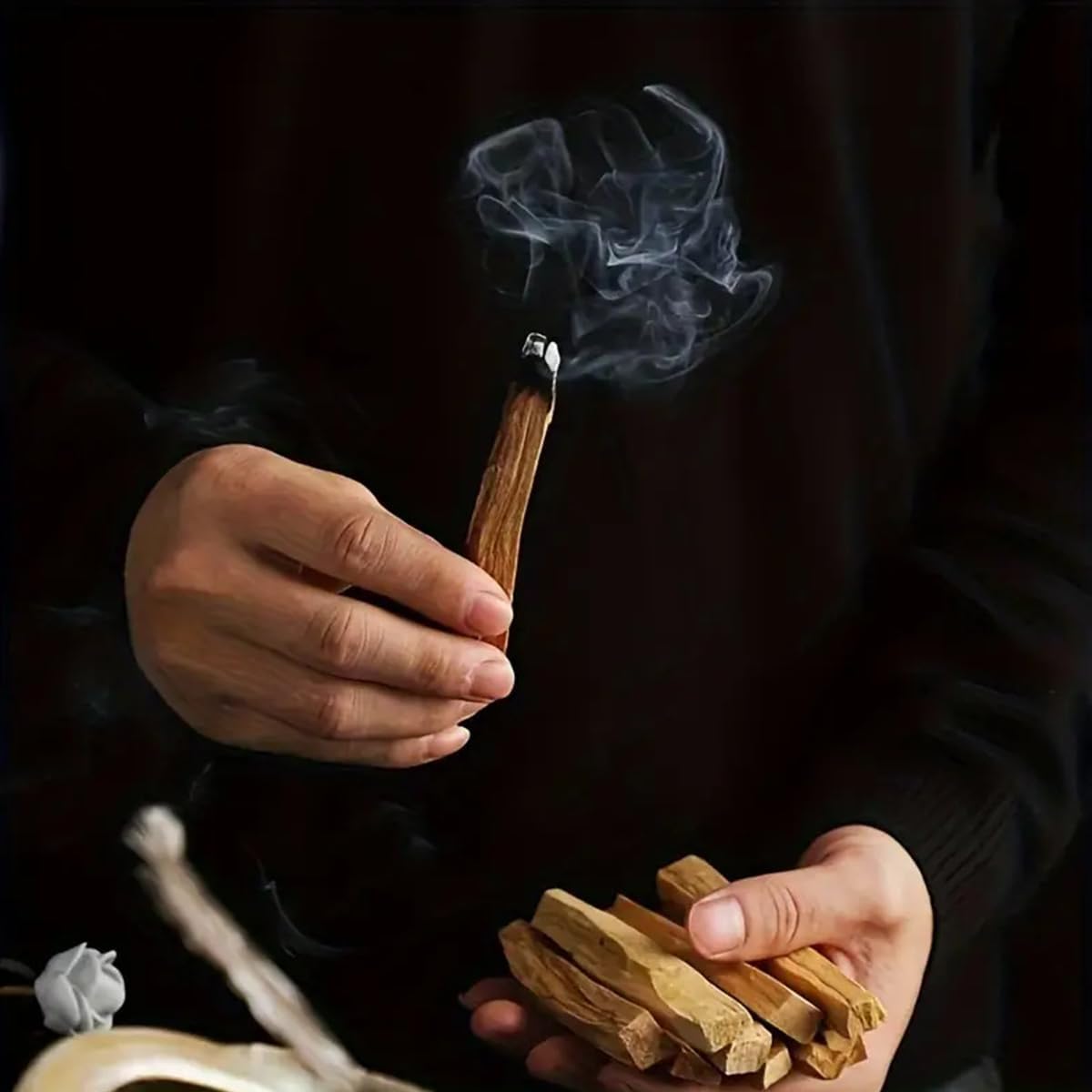 Qicai Xiaolu Palo Santo Sticks - Natural Incense for Energy Spirit
