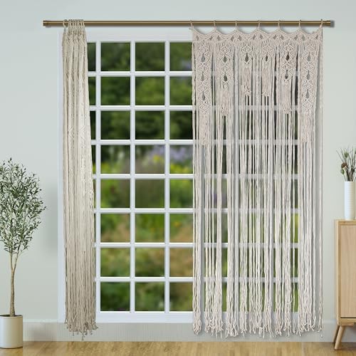 Macrame Curtain Boho Doorway Decor Panel