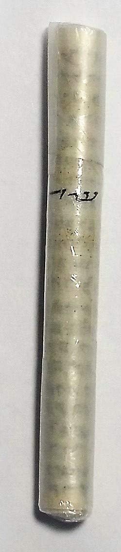 Ten Commandment Mezuzah with Crystals and Kosher Scroll