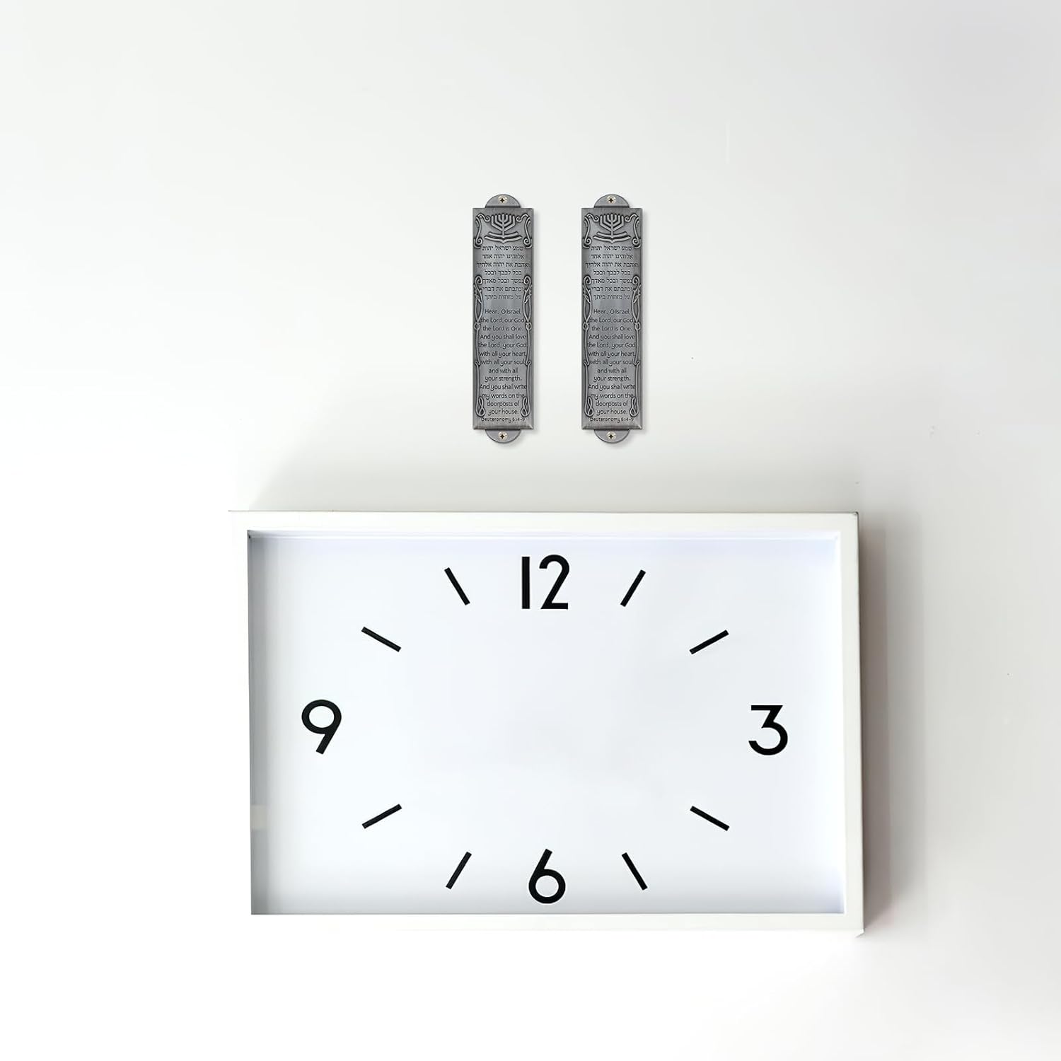 Homoyoyo Mezuzah Set for Door with Scroll