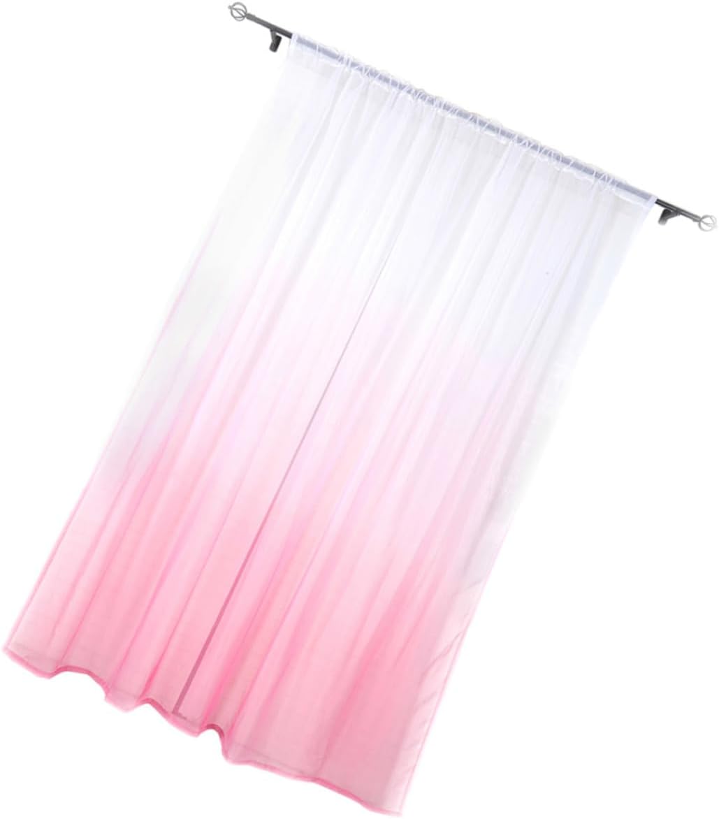 LIFKOME Gradient Sheer Curtains for Room Decor