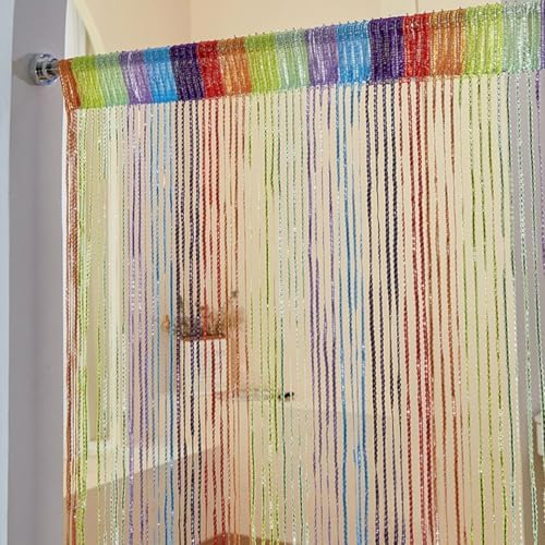 MObyat Glitter Beaded Door Curtain 394x787in