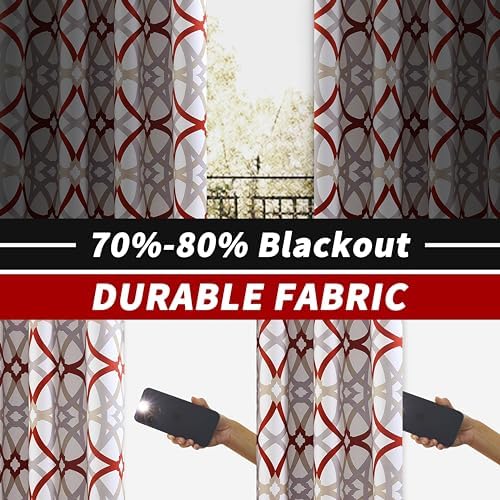 DriftAway Alexander 80 Blackout Curtains 2 Panels