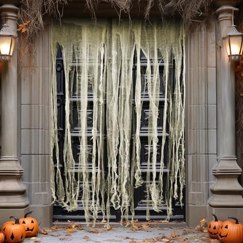 RunNico 2Pcs 85x60 Halloween Door Curtain Decor