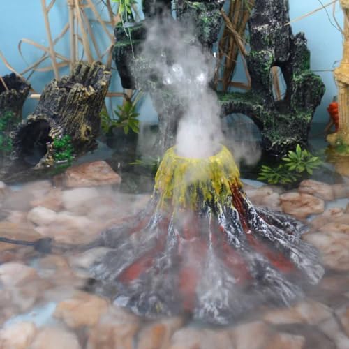 Adjustable Mist Maker with LED and Splash Guard Black