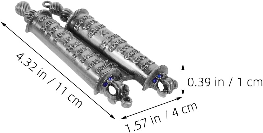 PRETYZOOM 2pcs Mezuzah Door Decor for Jewish Homes