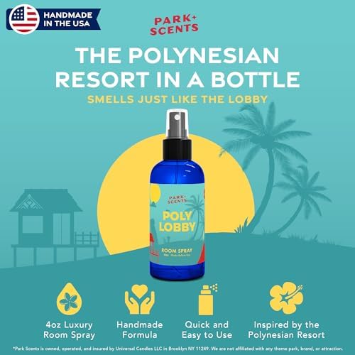 Poly Lobby Polynesian Resort Theme Room Spray Luxury Fragrance