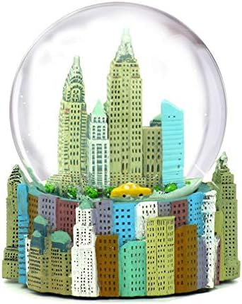 Skyline New York City Snow Globe 35 Inches Tall