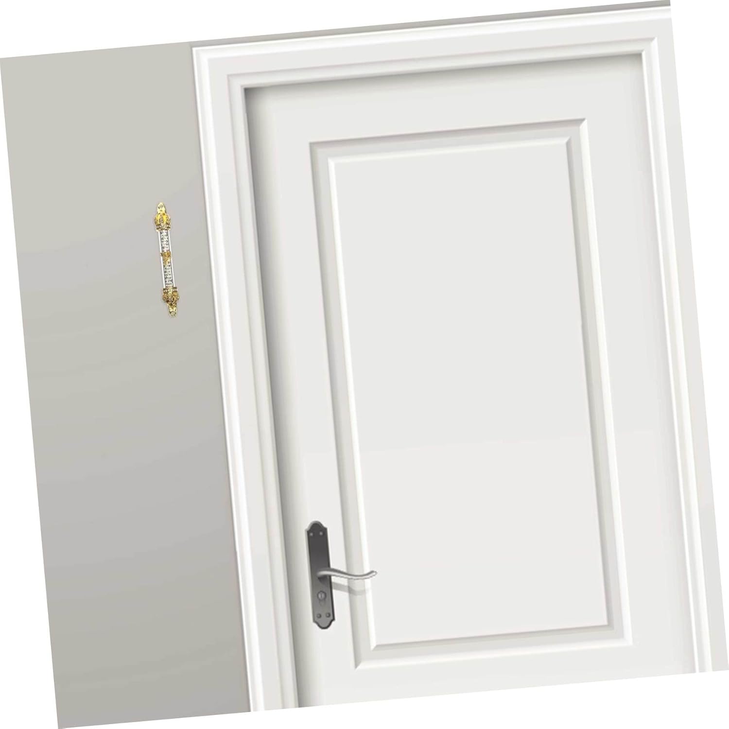 PRETYZOOM Metal Mezuzah Door Decor