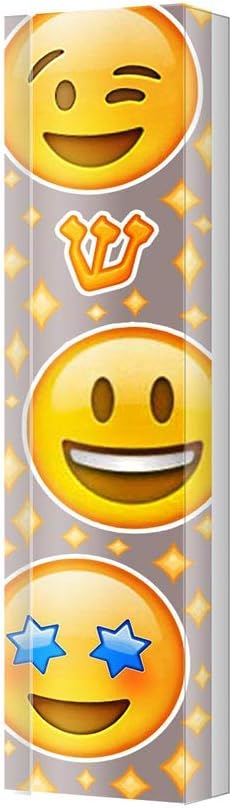 Smiley Stars Mezuzah Case by Caspi Cards Art 1