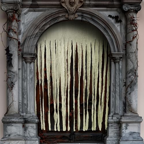 RunNico 2Pcs 85x60 Halloween Door Curtain Decor