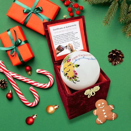 Happy Aloha Pineapple Hula Cheer Christmas Ornament