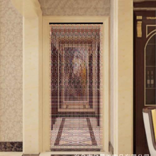 41 Strands Beaded Curtain with Bamboo Beads