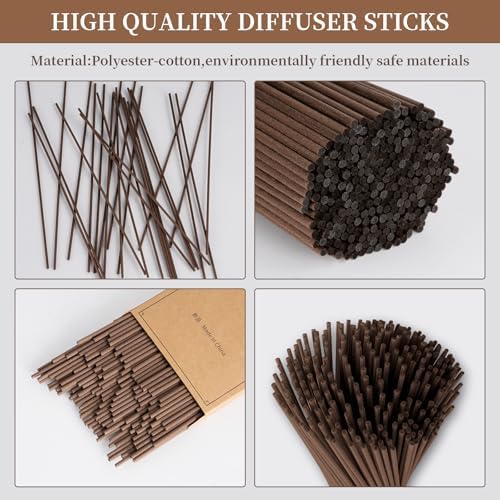 130pcs Reed Diffuser Sticks - 10 Inch Essential Oil Aroma Diffuser Reeds