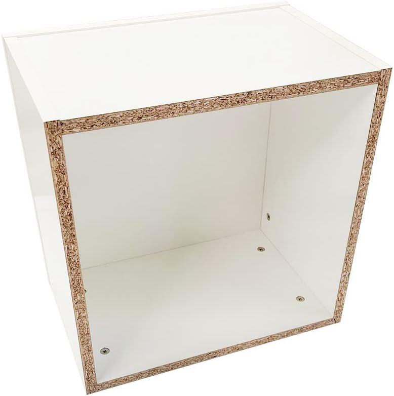 Prolinemax MH Global 18x18x12 White Pedestal Cube Display Stand Collectible Sculpture