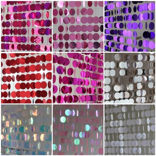 Glitter Sequin Beaded Curtain for Home Party Decor
