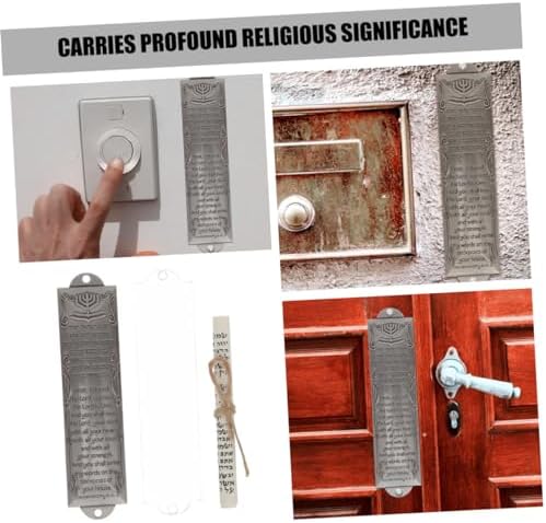 Levemolo Metal Mezuzah Door Blessing Decor