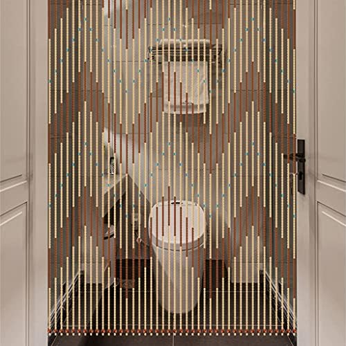 Wood Beaded Curtain for Doorways and Room Dividers