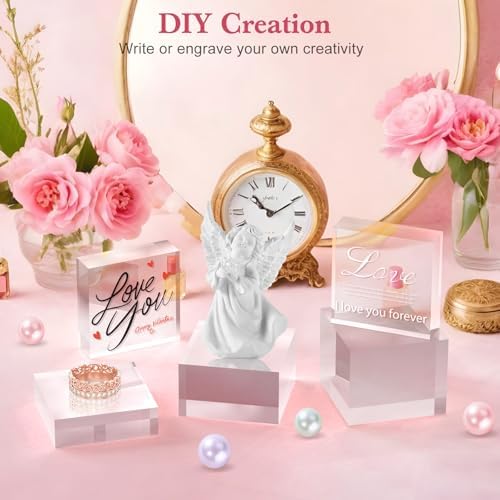 Acrylic Display Stand 6 Pack with 3 Sizes