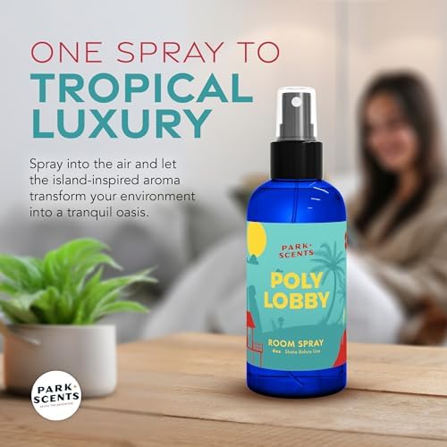 Poly Lobby Polynesian Resort Theme Room Spray Luxury Fragrance