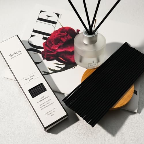 Brakula Reed Diffuser Sticks - 48Pcs Black 1