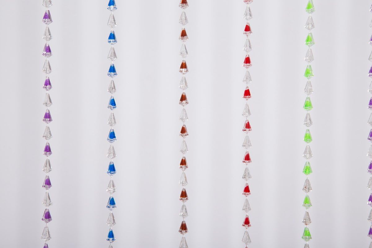 THY COLLECTIBLES Acrylic Beaded Curtain for Windows and Doors
