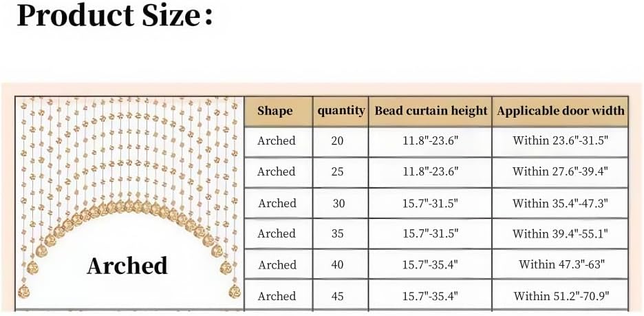Crystal Beaded Curtain with Snowflake Accents Blue Medium