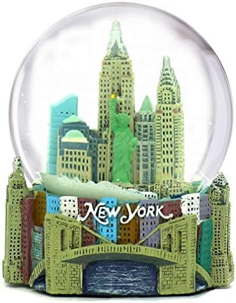 Skyline New York City Snow Globe 35 Inches Tall
