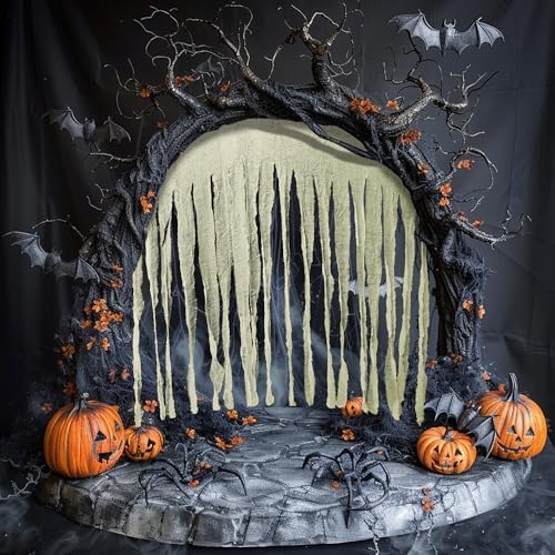 RunNico 2Pcs 85x60 Halloween Door Curtain Decor