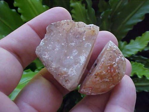 Gemquartz B1110 Agate Hollow Geode Pair