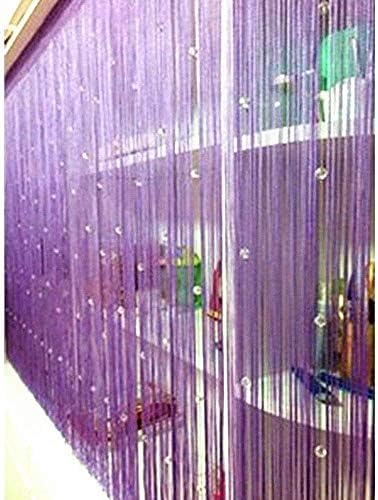 MeiBoAll Crystal Beaded Curtain 39x79in