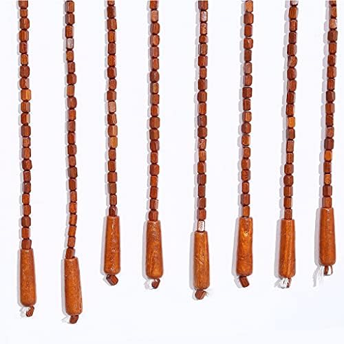 32 Strands Wood Beaded Curtain for Doorways and Closets