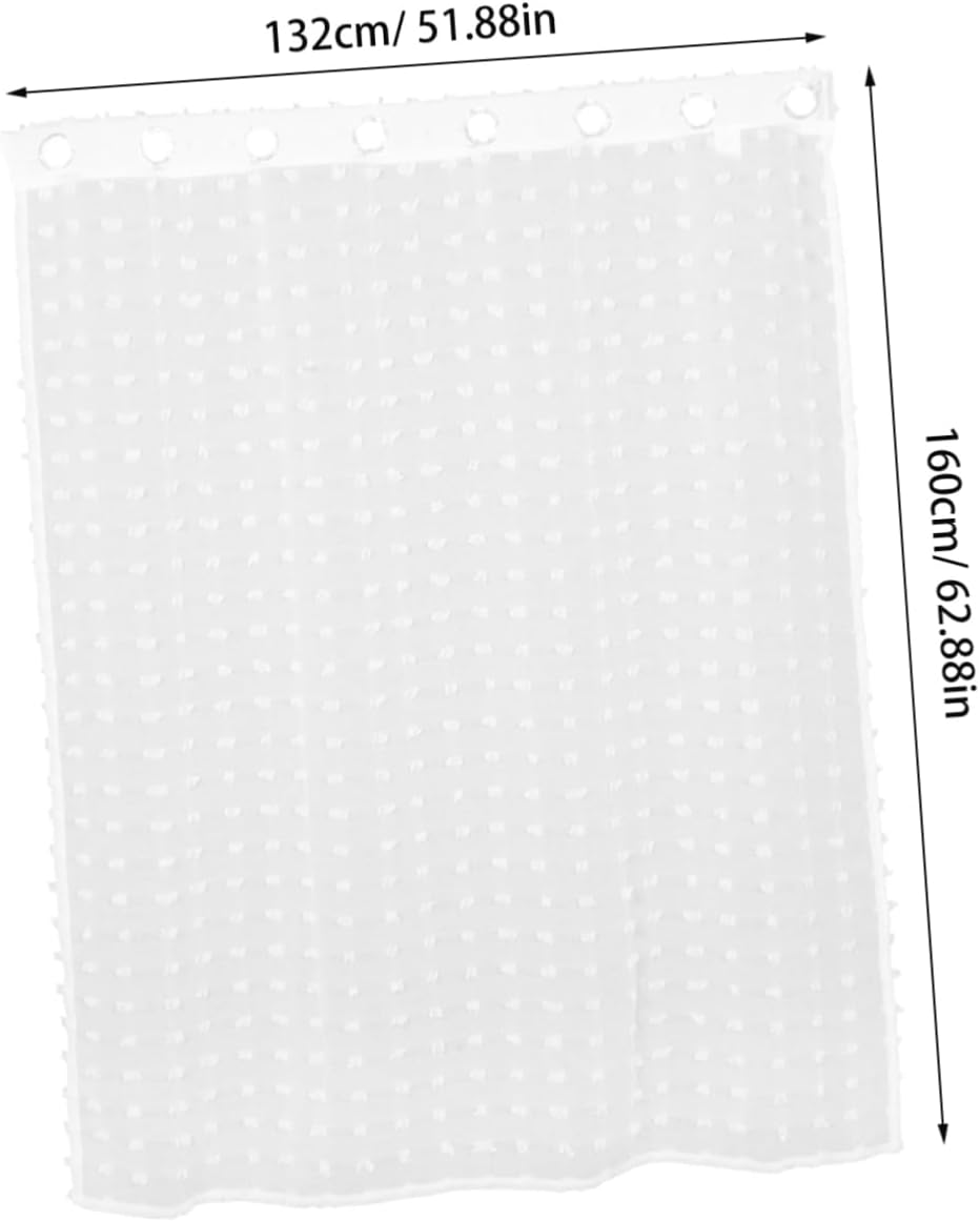 Zerodeko Farmhouse Bedroom Curtain Long Sheer Drapes