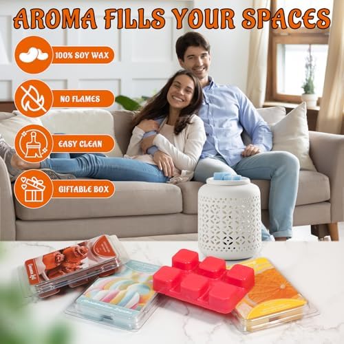 SCENTORINI Fall Scented Wax Melts 6 Pack