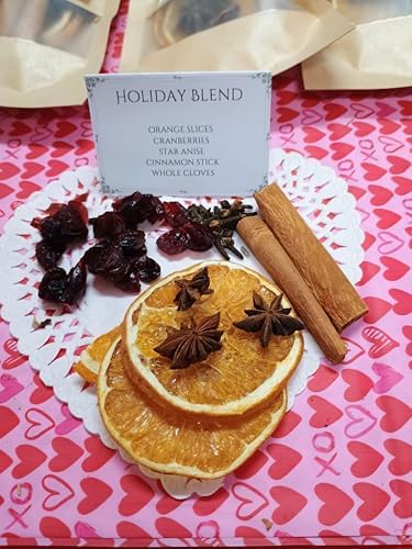 Holiday Simmer Pot with Orange Cranberry Cinnamon