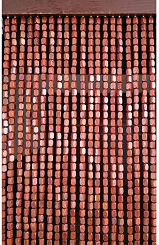 45 Strands Wood Beaded Curtain for Doorway Panels